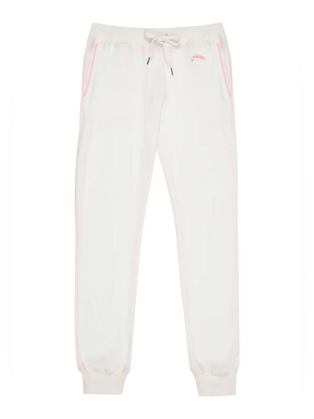 J.Marin The Thermal Jogger - Natural NWT Large Organic Cotton Waffle lounge - Picture 2 of 14